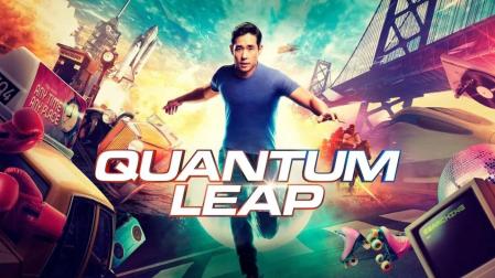 Cartel promocional de 'Quantum Leap'