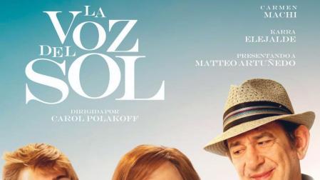 Cartel de la película 'La voz del sol', rodada en Navarra