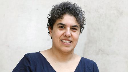 Silvia Arazuri, en la UPNA