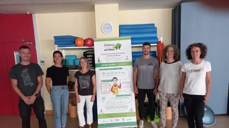 Imagen de la presentación del programa de salud y ejercicio contra el sedentarismo