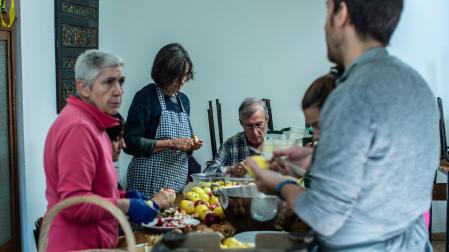 Imagen del proyecto cultural de Landarte en Urraul Alto