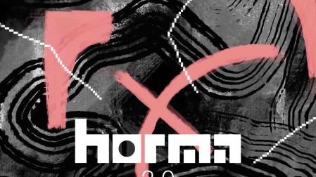 Cartel de las jornadas de música electrónica HORMA