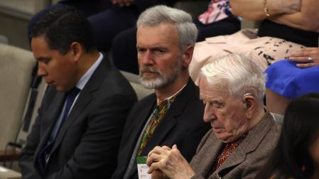 Yaroslav Hunka, homenajeado en el Parlamento canadiense