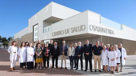 Fotos de la presentación del nuevo centro de salud de Ardoi.