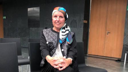 Inmaculada Escriche, vicepresidenta de la Asociación Española de Afectados por Cáncer de Pulmón (AEACaP)