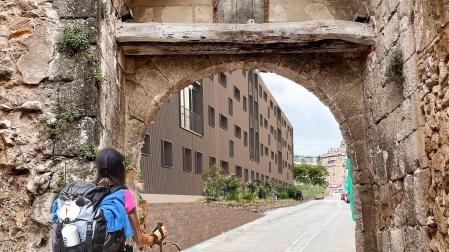 Recreación del proyecto, según los arquitectos Carlos Urzainqui y José San Martín