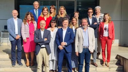 Visita de la delegación Norte de Dircom a Diario de Navarra