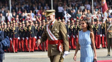 Jura de bandera de la princesa Leonor.