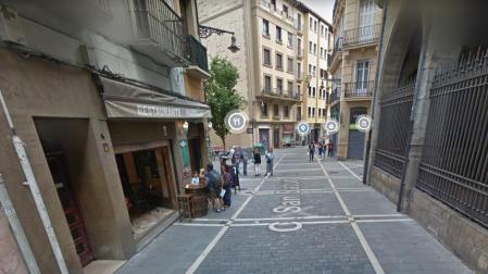 Vista de la calle San Saturnino