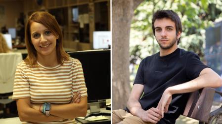 Diana de Miguel y Asier Aldea