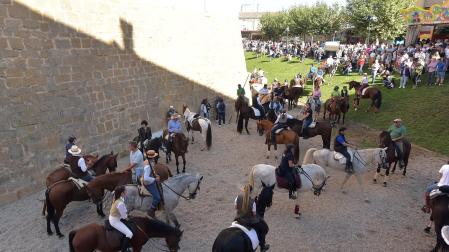 Fotos de la Feria del caballo de Marcilla. /