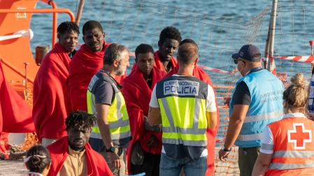 Inmigrantes llegados a las Islas Canarias