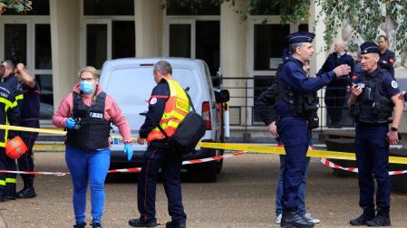 Policía, en el lugar de los hechos