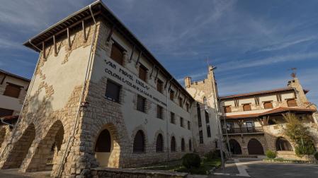 El colegio Las Améscoas en el que se integrará la nueva escuela infantil