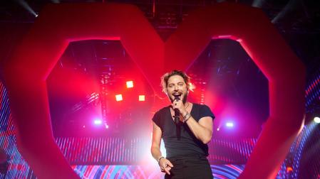 Fotos del concierto de Manuel Carrasco en el Navarra Arena. /