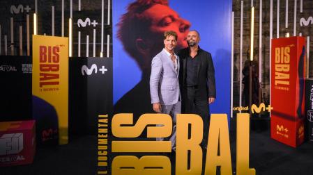 David Bisbal y Alexis Morante en la presentación del documental