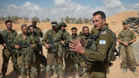El jefe del Estado Mayor de las Fuerzas Armadas israelíes, el general  Herzi Halevi