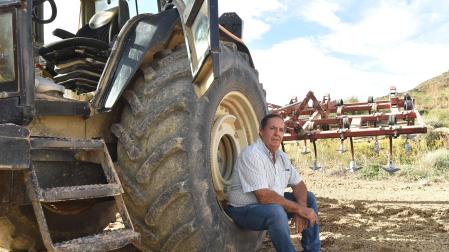 Estanislao Marco, agricultor de Lerga