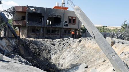 Daños causados por los bombardeos del ejército de Israel a la Franja de Gaza