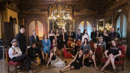 La Jazzy Leap de la Coral de Cámara de Navarra, en Cascante con un concierto sobre Cole Porter.