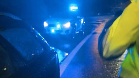 Control de alcoholemia de la Guardia Civil
