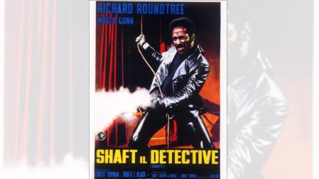 Cartel de la película 'Shaft' protagonizada por Richard Roundtree, quien también daba vida al detectiva en la serie televisiva