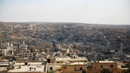 Imagen general de la provincia de Daraa donde se produjo el ataque del Ejército israelí