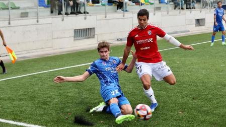 Encuentro de primera ronda de la Copa del Rey 2023/2024 entre C.D. Valle de Egüés y Teruel en el Municipal del Valle de Aranguren
