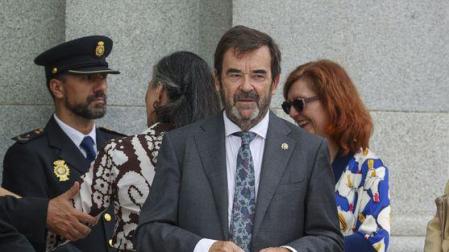 El presidente interino del Consejo General del Poder Judicial (CGPJ), Vicente Guilarte