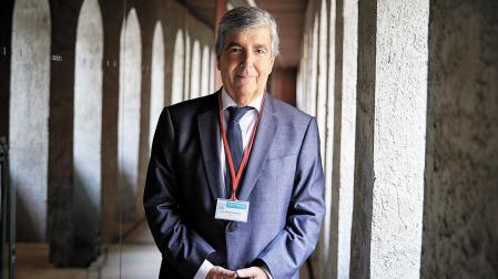 Juan Manuel Fernández, magistrado del Tribunal Superior de Navarra y vocal del CGPJ, en unas jornadas celebradas el pasado año en Pamplona