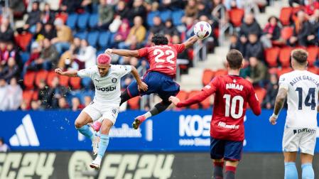 Foto del Osasuna-Girona de la 12ª jornada de LaLiga disputado este sábado, 4 de noviembre, en El Sadar.