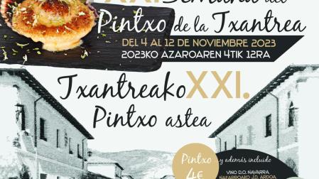 Cartel de la Semana del Pintxo de la Txantrea 2023.

ANAPEH

  (Foto de ARCHIVO)

08/11/2016