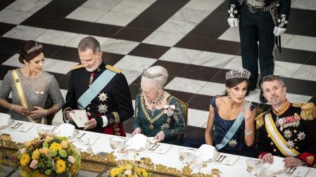 Fotos del rey Felipe VI y la reina Letizia en su viaje a Dinamarca. /