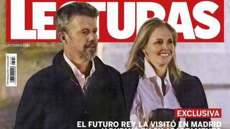 Federico de Dinamarca y Genoveva Casanova protagonizan la portada de la revista 'Lecturas'