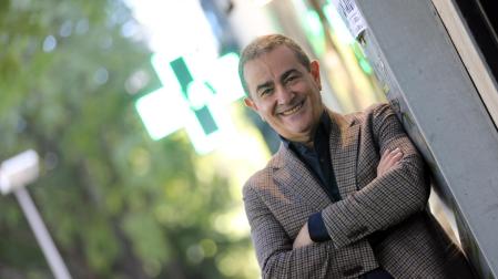 Alberto Mantilla Blanco, presidente del Colegio Oficial de Farmacéuticos de Navarra.