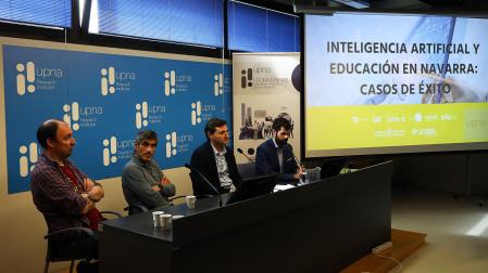 Javier Martínez Baigorri, Fernando Ruiz Tadeo, Alvaro Marañón Romero e Iñigo Olcoz