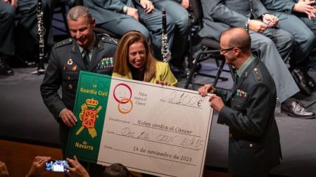 La Guardia Civil celebra un concierto solidario a favor de Niños Contra el Cáncer y supera los 2.500€