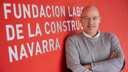 A* Jesús Garzaron
F* 2023_11_09
T* Emilio Lezana, director de la Fundación Laboral de la construcción.
L* Areta.