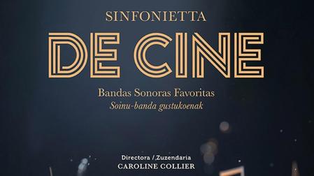 Cartel del concierto de la Sinfonietta de Pamplona