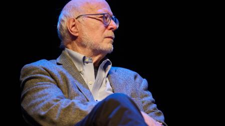 Richard Sennett, ayer en el Baluarte.