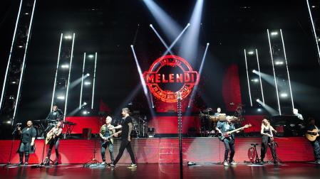 Fotos del concierto de Melendi en el Navarra Arena. /