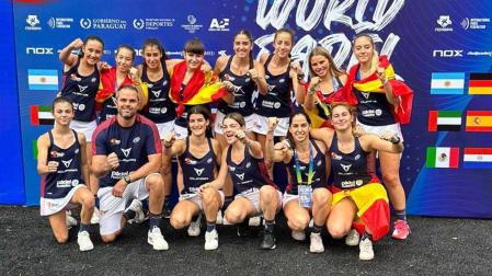 Martina Calvo y María Belloso, campeonas del mundo en Paraguay