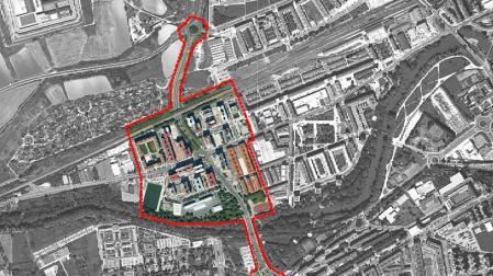 Zona de San Jorge en al que se realizarán los trabajos