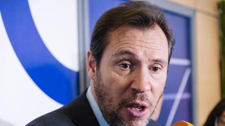 Óscar Puente, en declaraciones a los medios este viernes