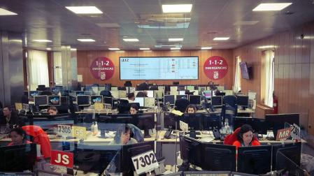 Centro de emergencias del 112 de Castilla y León