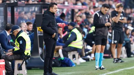 Xavi Hernández en Vallecas