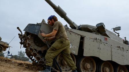 Imagen de un soldado israelí