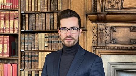 David Garciandía Igal, en la Universidad de Oxford