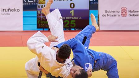 Campeonatos absolutos de España de Judo en el Pabellón Navarra Arena./