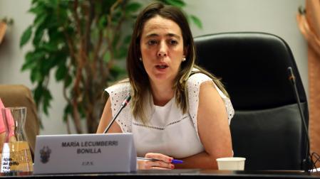 Imagen de la alcaldesa de Barañáin, María Lecumberri